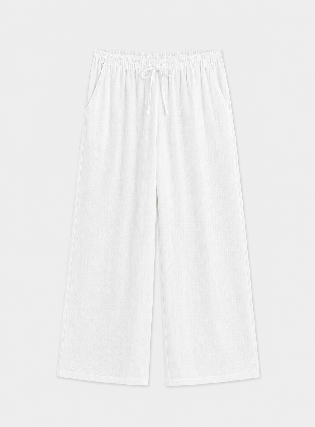 JAPÓN PANTS White linen